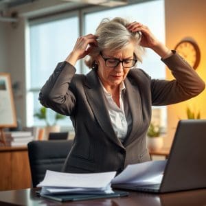 woman suffering impact of ageism