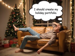 accelerate you job search by building a holiday portfolio