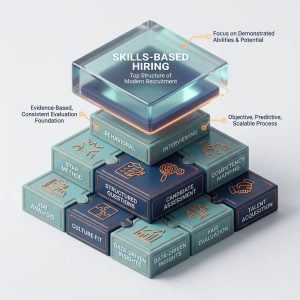 skills-based hiring is based on behavior interviewing