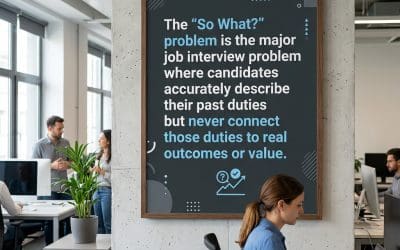 Solution on How to Fix a Major Job Interview Problem