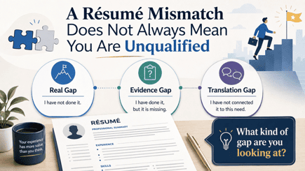 A resume mismatch does not always mean you are unqualified.